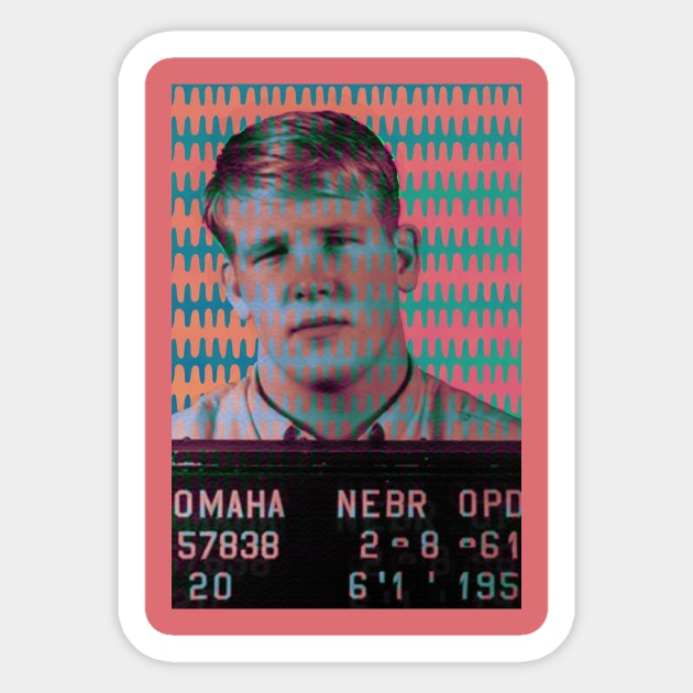 Nick Nolte Mugshot Sticker by SABREart